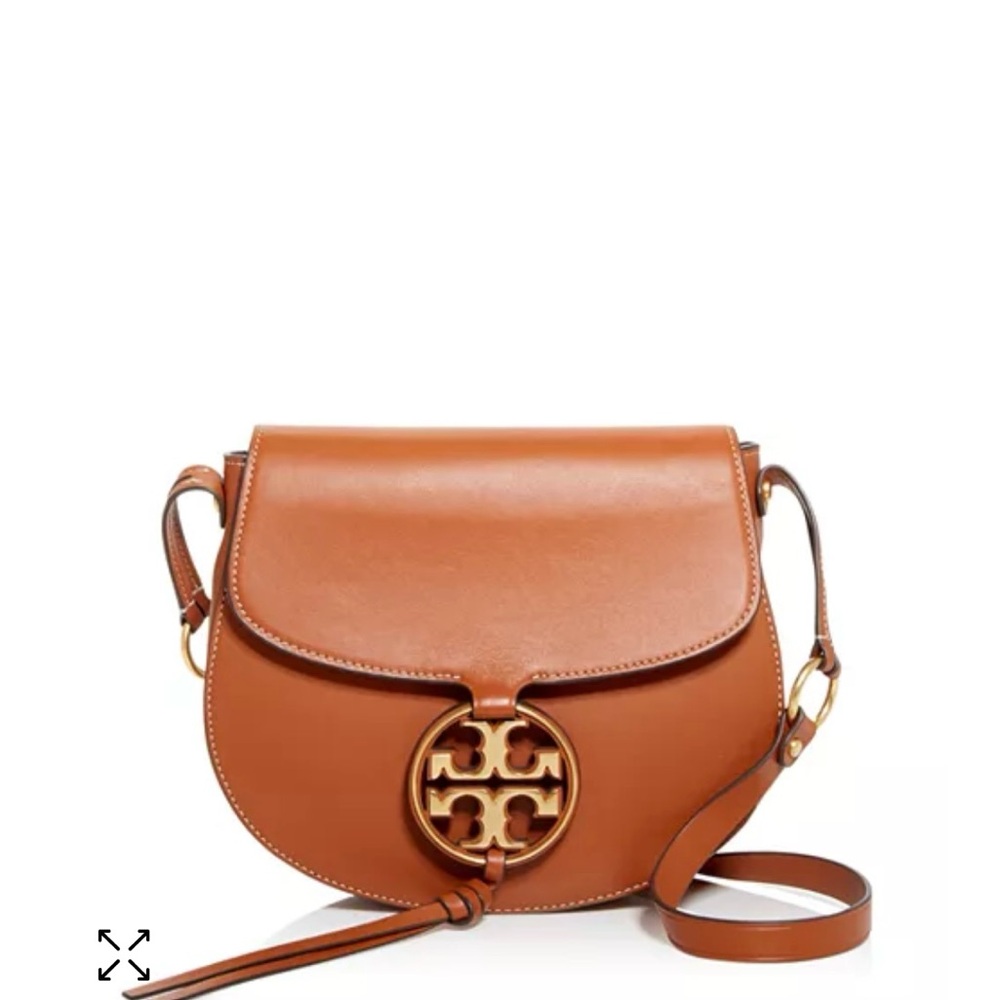 Tory Burch Brown Leather Shoulder Bag